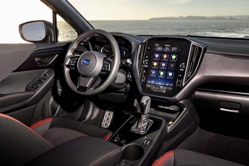 The new multimedia “interface” is a big step forward for Subaru compacts, which previously had to do with tiny screens that seemed to be grudgingly added afterthoughts.