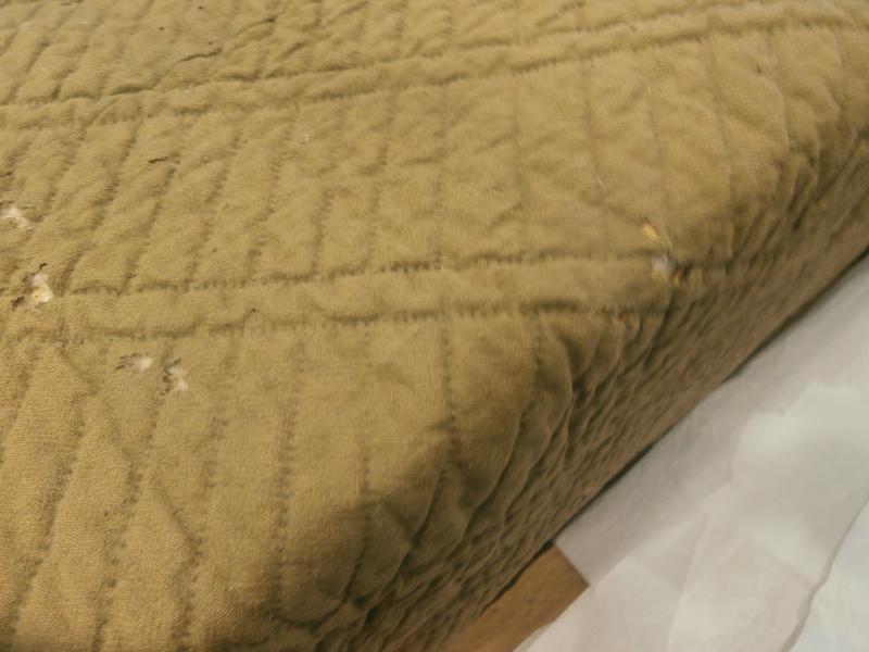 Olive green quilt, circa 1790 (Photo courtesy Janet Kelsey)