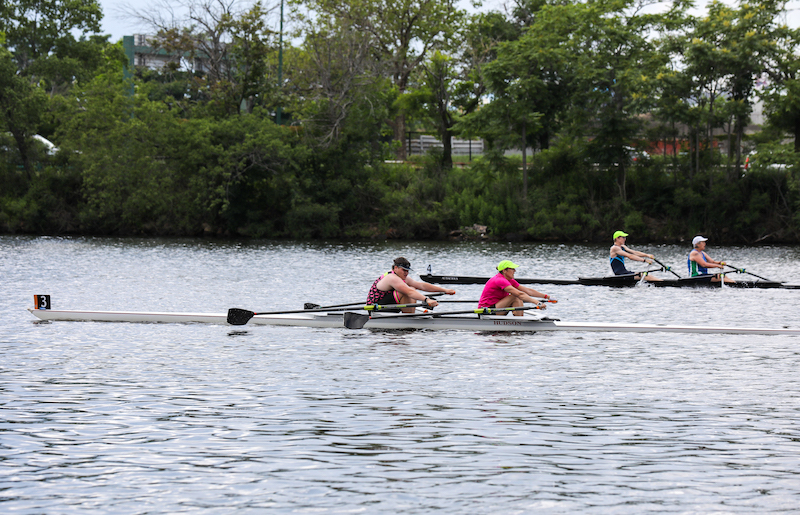 Cromwell Cup 2023 Mother and Son (Photo courtesy Megunticook Rowing)