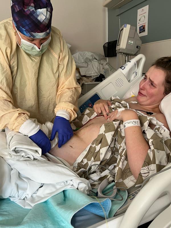 Paige Smith has special insight to the fear and distress of being a patient, having experienced vulnerability herself. (Photo courtesy Paige Smith)