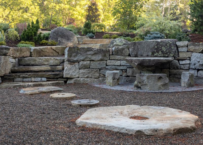 Japanese Garden at the home of Jordana and Ross Martin in Northport. (Photo by Jordana Martin)
