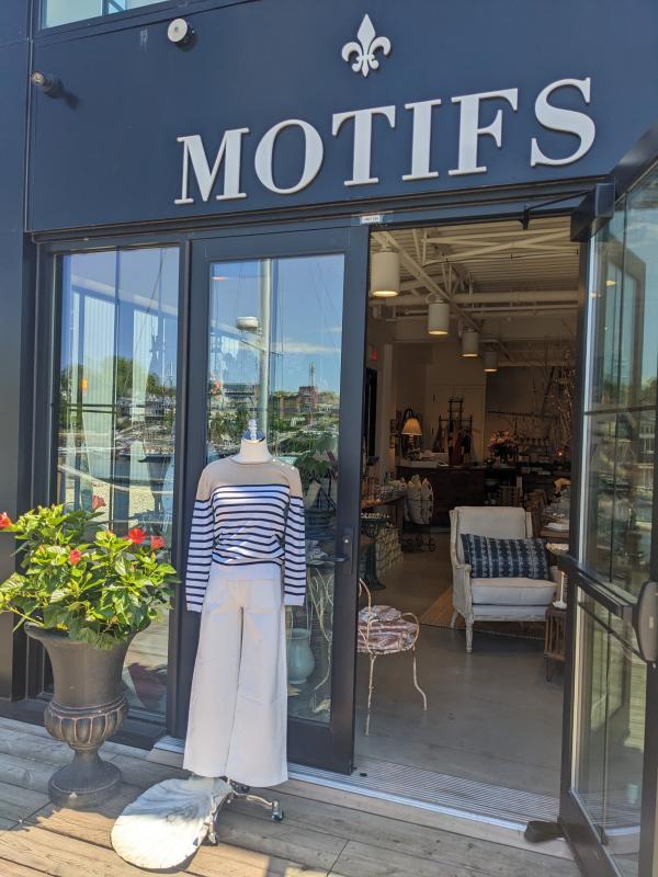 Motifs, once a Rockland store, reemerges on Camden Wharf | PenBay Pilot