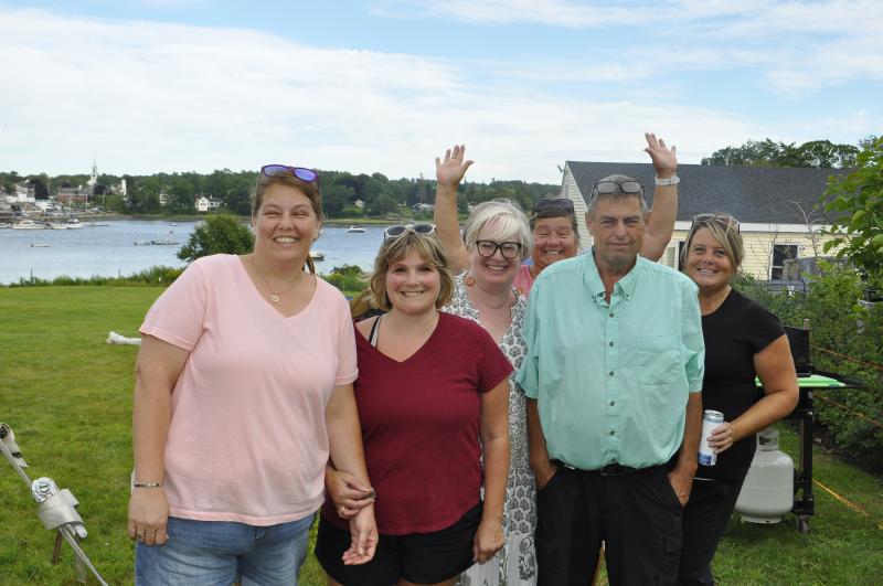 Our LH Team of awesome volunteers! Lincoln Home Newcastle Maine Assisted Living Vibrant Seniors Fundraising LobsterBake