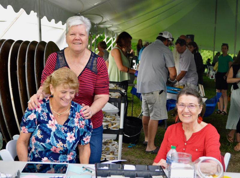 Our LH Team of awesome volunteers! Lincoln Home Newcastle Maine Assisted Living Vibrant Seniors Fundraising LobsterBake