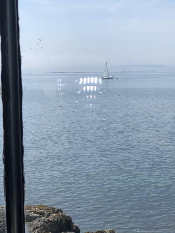 View from the tower window. Note: it is hot up there! Photo by Kay Stephens