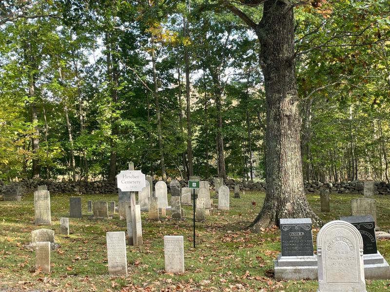 Fletcher Cemetery on High Street (Photo by Ed O’Brien)