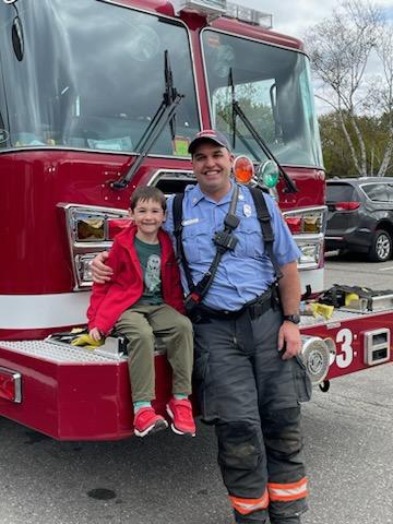 Charlie Adams IV and Charlie Adams V. (Photo courtesy Thomaston Grammar School)