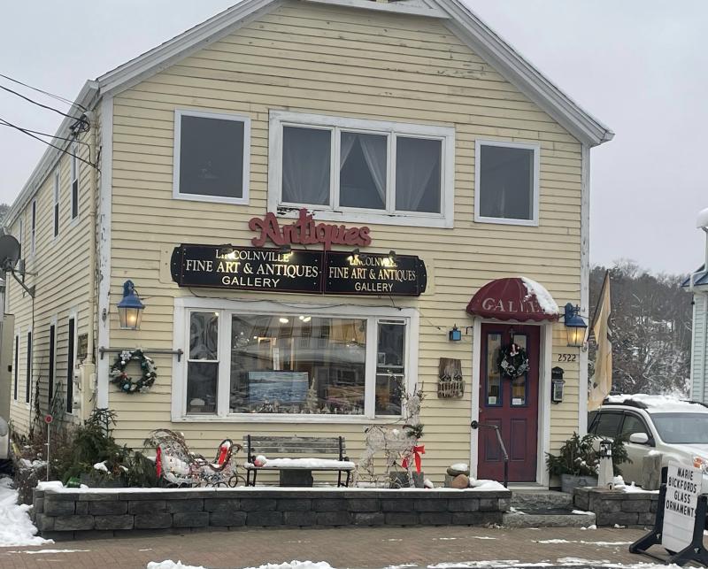 Lincolnville Fine Arts Gallery (Photo by Ed O’Brien)