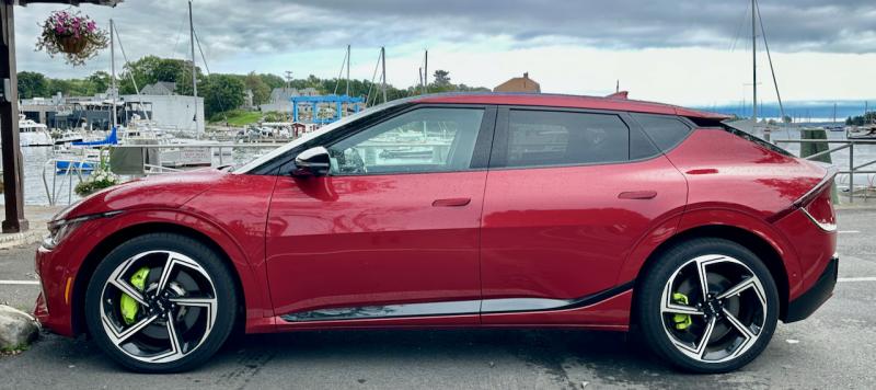 Modern muscle: the Kia EV6 GT.