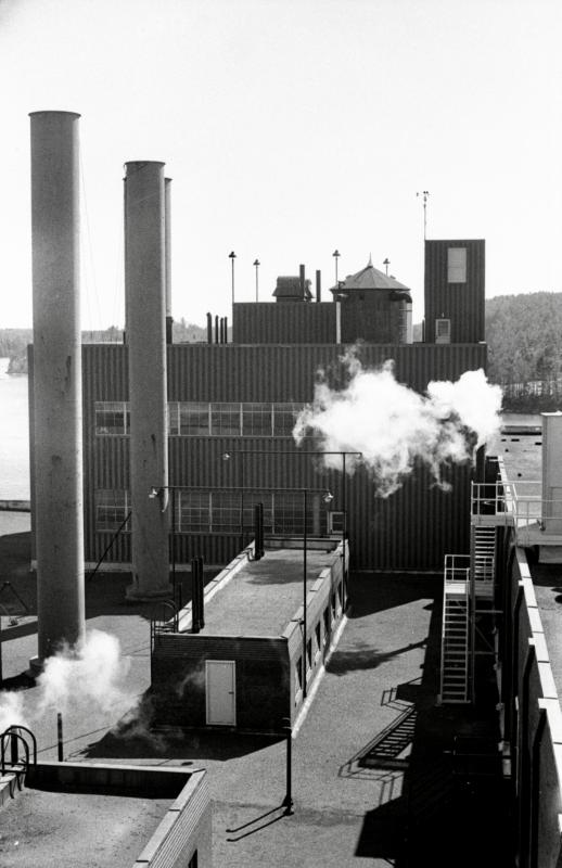 This picture taken in 1979 shows of the roof of Mason Station when the plant was still in operation. PHIL DI VECE photo