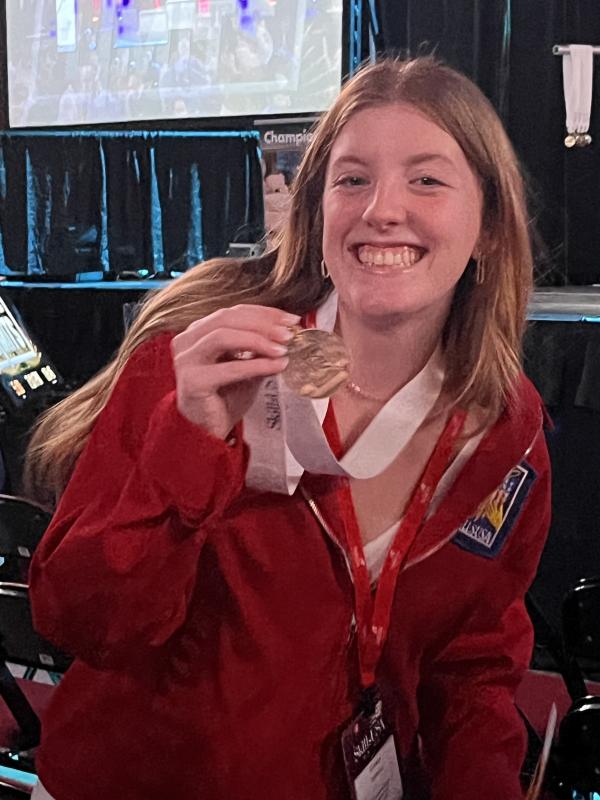 Grace Wesbrock. (Photo courtesy Mid-Coast School of Technology)