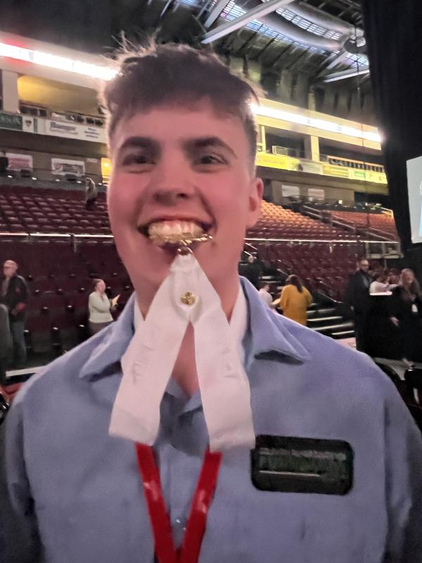 Bryson Mattox. (Photo courtesy Mid-Coast School of Technology)