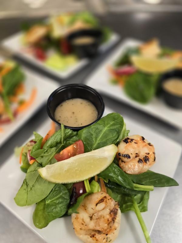 Locally grown vegetables are staple ingredients of our menus. The Lincoln Home Vibrant Senior Living Newcastle Maine Farm to Table locally sourced food harbor view cottage memory care