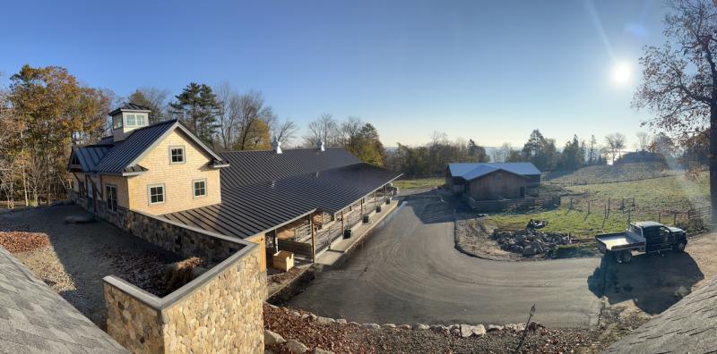 A view of Aldermere Farm in Rockport (Photo by Emily Marshall, courtesy of Maine Coast Heritage Trust)
