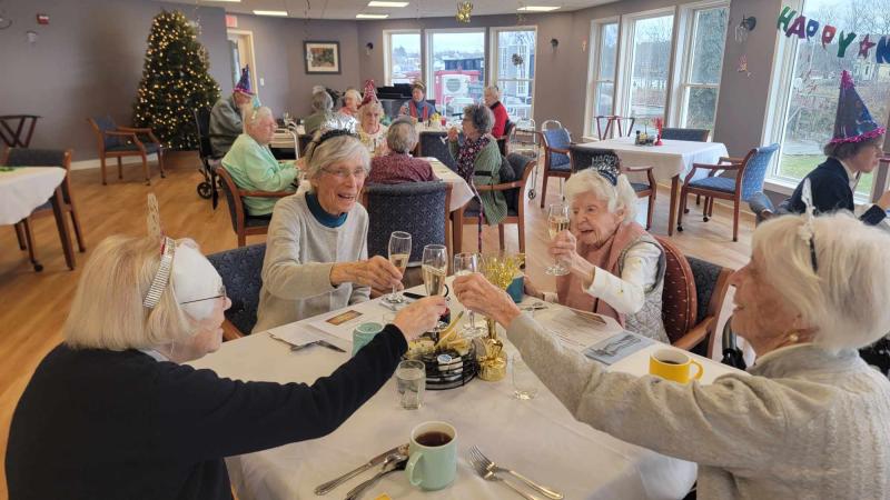 Holidays are always a fun cause for celebrations and creating special menus! The Lincoln Home Vibrant Senior Living Newcastle Maine Farm to Table locally sourced food harbor view cottage memory care