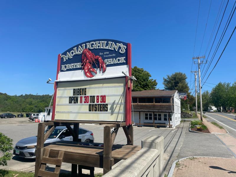 McLaughlin’s Lobster Shack, Lincolnville Beach, Maine. (Photo by Ed O’Brien)