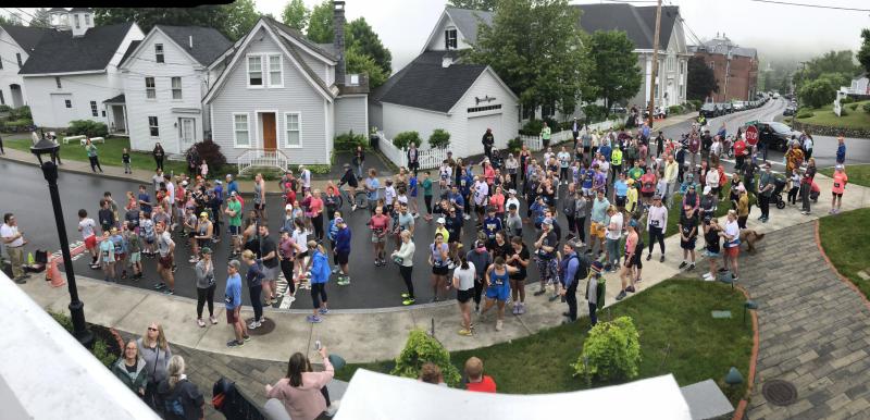Race Lineup. (Photo courtesy Rockport Public Library)