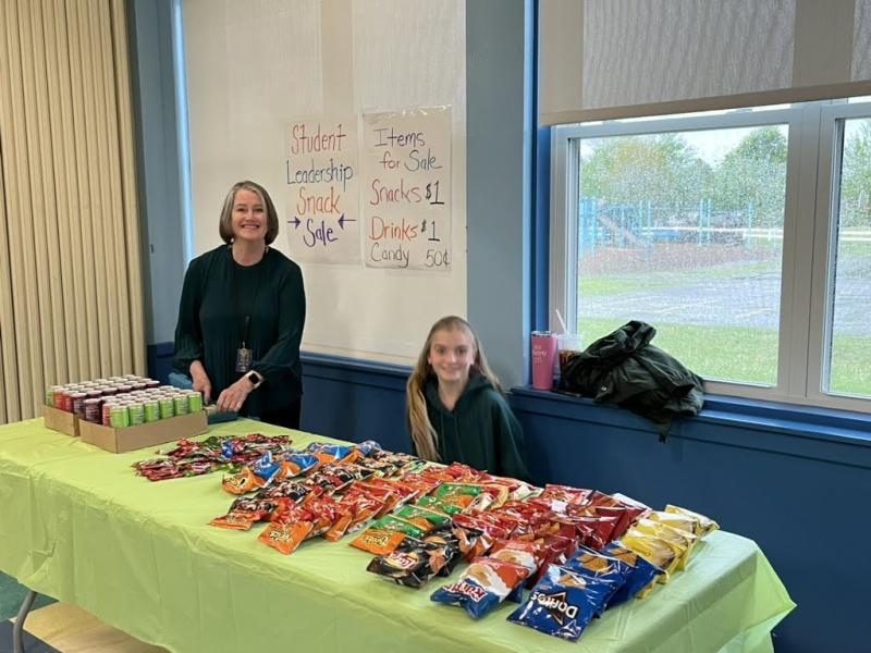 Snack sales. (Photo courtesy Brenda Thomas)