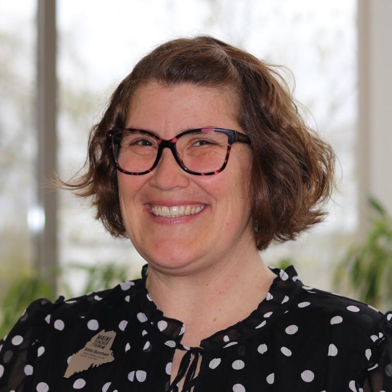 Shilo Burnham, East Belfast School, 2024 Waldo County Teacher of the Year. (Photo courtesy Maine Department of Education)