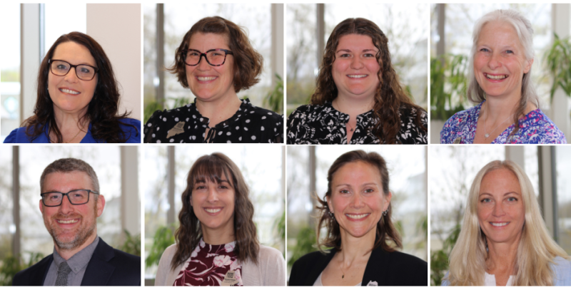 The eight semifinalists for 2025 Maine Teacher of the Year. (Photo courtesy Maine Department of Education)