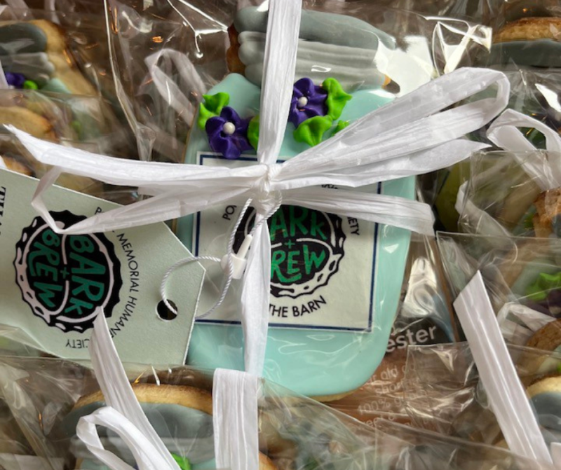 Cookie Favors. (Photo courtesy Pope Memorial Humane Society)
