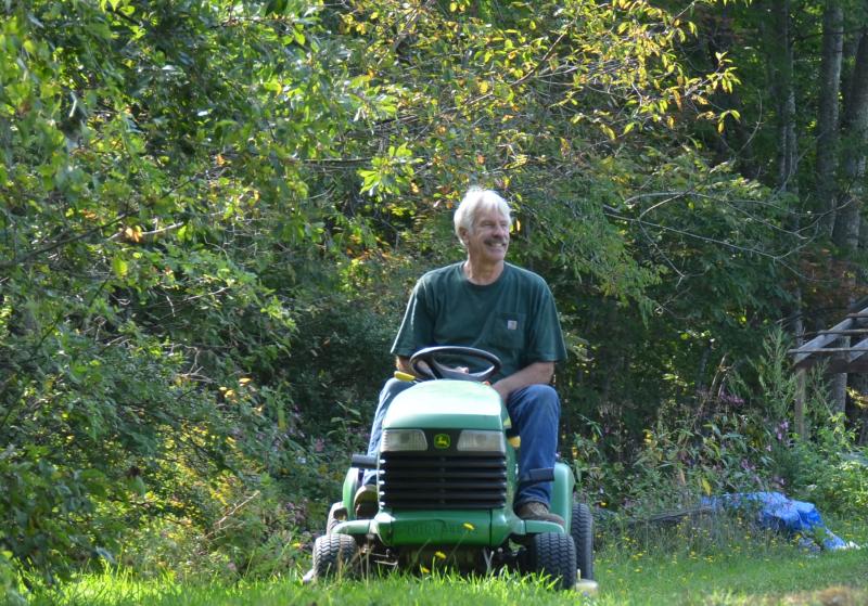 Leonard Rittenburg is Kyle’s father, and he has joined the effort to help keep Hope Orchards a community agricultural anchor. (Photo by Lynda Clancy)