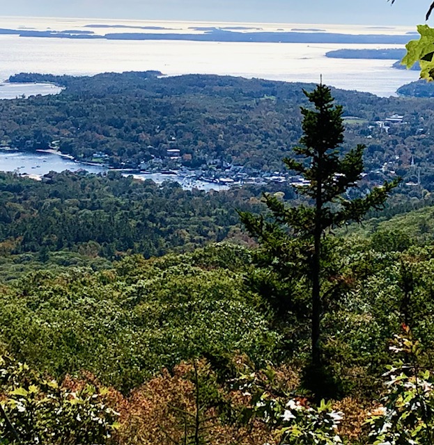 The September view from Mt. Battie (Photo courtesy Carolyn Kanicki) The September view from Mt. Battie (Photo courtesy Carolyn Kanicki)