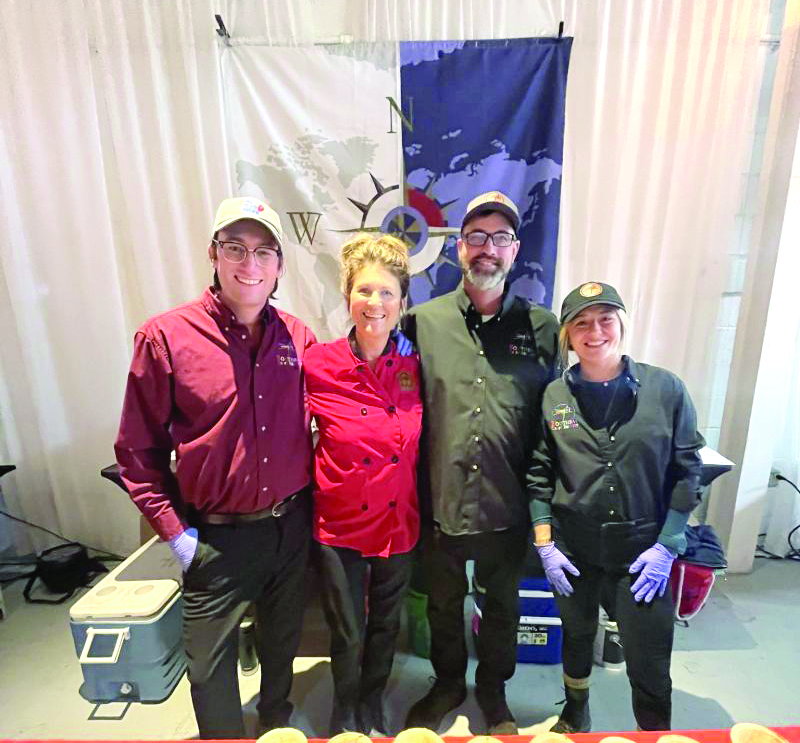 The winning Boothbay Craft Brewery team from left: Cody Mitchell, Lori Mitchell, Paul McGuire and Sharon Fortune. Tancy Mitchell photo The winning Boothbay Craft Brewery Team, from left: Cody Mitchell, Lori Mitchell, Paul McGuire and Sharon Fortune. Tancy Mitchell photo