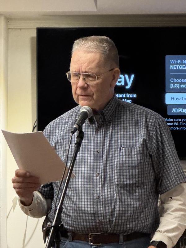 Paul McFarland reads his poetry. Paul McFarland reads his poetry.