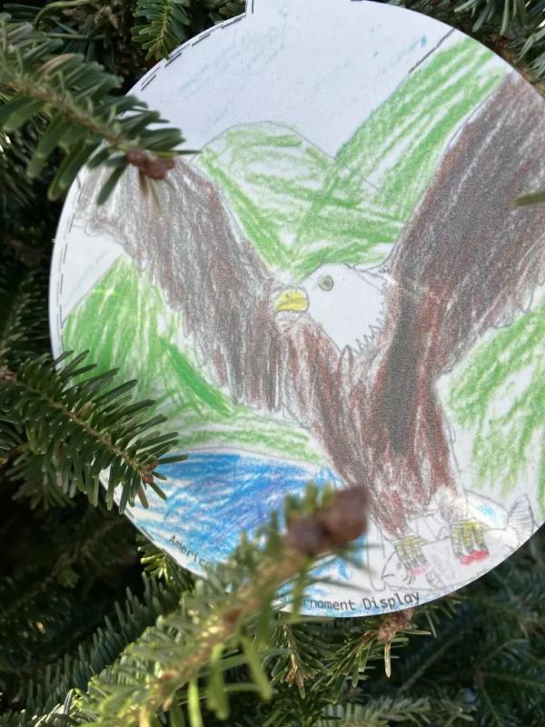 Joshua Chard's third-grade students at East End Elementary School created ornaments for the Maine tree at the National Christmas Tree display in Washington, D.C. (Photo courtesy Maine Department of Education) Joshua Chard's third-grade students at East End Elementary School created ornaments for the Maine tree at the National Christmas Tree display in Washington, D.C. (Photo courtesy Maine Department of Education)