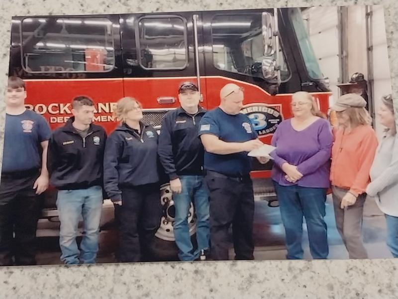 Rockland Fire and EMT with (l-r): Diana Widdecombe, Vice President and Treasurer; Beebee Adriance, President; and Donna Philbrook, Secretary. (Photo courtesy Melissa Mason) Rockland Fire and EMT with (l-r): Diana Widdecombe, Vice President and Treasurer; Beebee Adriance, President; and Donna Philbrook, Secretary. (Photo courtesy Melissa Mason)