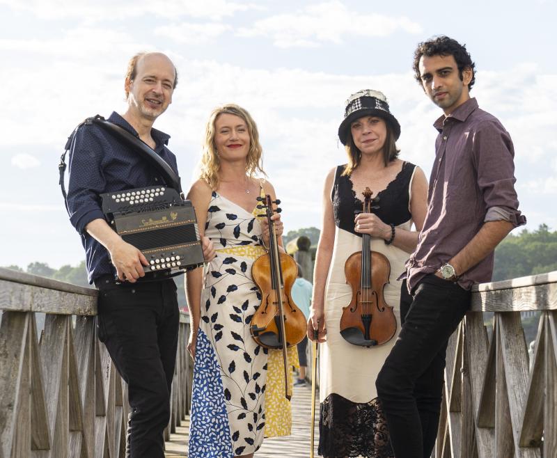 (L-R) John Williams, Katie Grennan, Winifred Horan and Utsav Lal of Reverie Road. (Photo courtesy Strand Theatre)