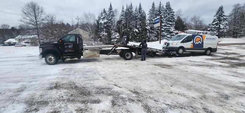 23-1/2 hour emergency towing, winchouts, lockouts, jump starts. 365 Days a year. 23-1/2 hour towing, winchouts, lockouts, jump starts. 365 Days a year at your service.