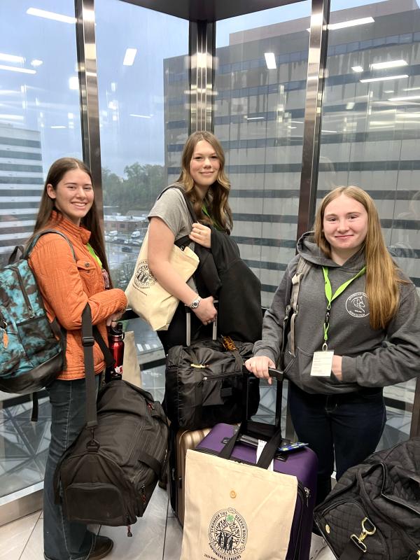 Sabrinnah from Lincoln County, Kai from Washington County, and Kaylee from Penobscot County attended the 4-day National 4-H Conference in Washington D.C. in April. (Photos courtesy University of Maine Cooperative Extension / Jessy Brainerd) Sabrinnah from Lincoln County, Kai from Washington County, and Kaylee from Penobscot County attended the 4-day National 4-H Conference in Washington D.C. in April. (Photos courtesy University of Maine Cooperative Extension / Jessy Brainerd)