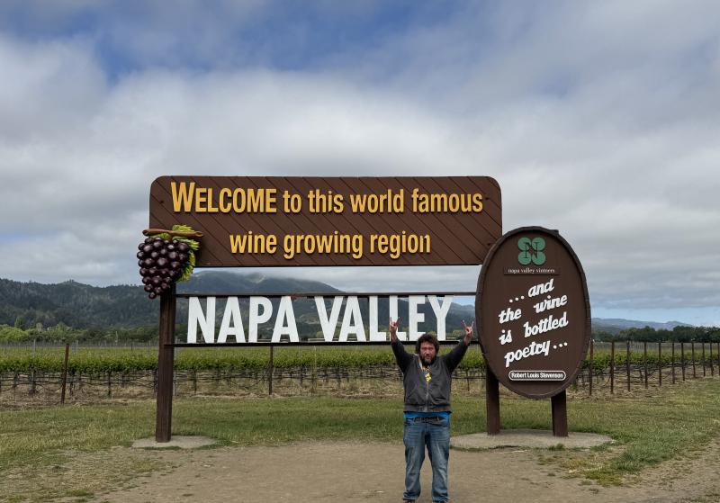 The gateway to the Napa Valley. (Photo by Justin Godey) Napa