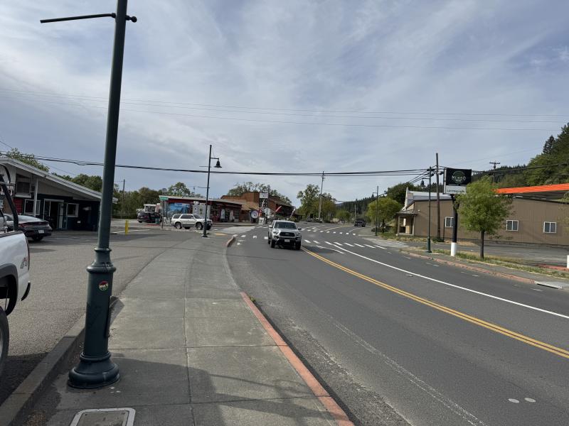 Downtown Laytonville, California. (Photo by Ed O’Brien) Laytonville