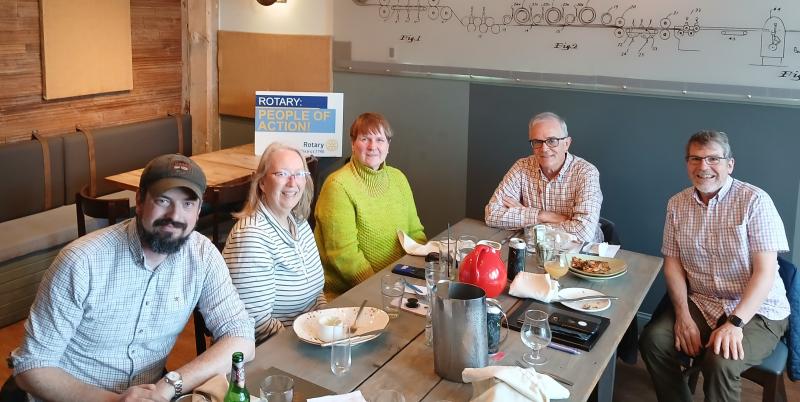 The Satellite Club of West Bay Rotary meets on the second and fourth Thursdays at 40 Paper in Camden from 5:15 to 6:30 p.m. Guests are always welcome. The Satellite Club of West Bay Rotary meets on the second and fourth Thursdays at 40 Paper in Camden from 5:15 to 6:30 p.m.