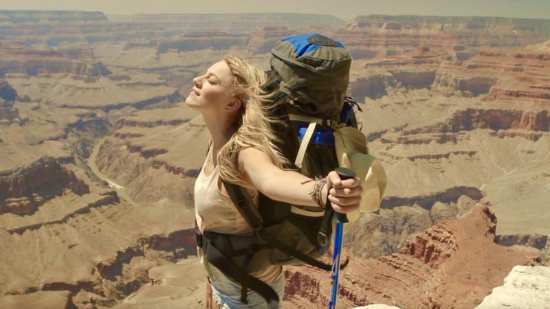 Film still of Brit Morgan in Granite Rapids Moon. (Photo courtesy Strand Theatre)