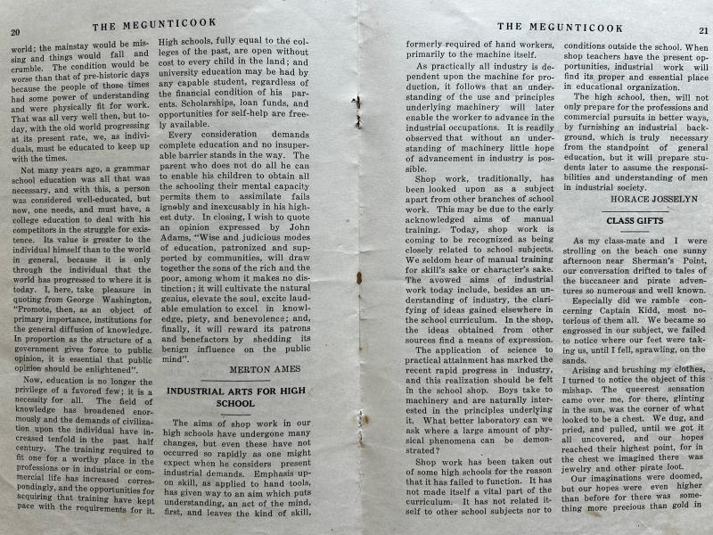 From the Megunticook, 1925 c