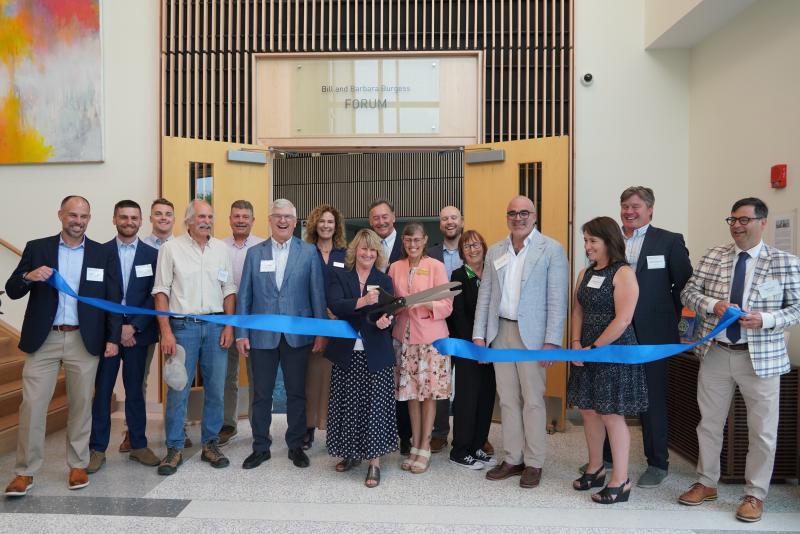 Ribbon cutting