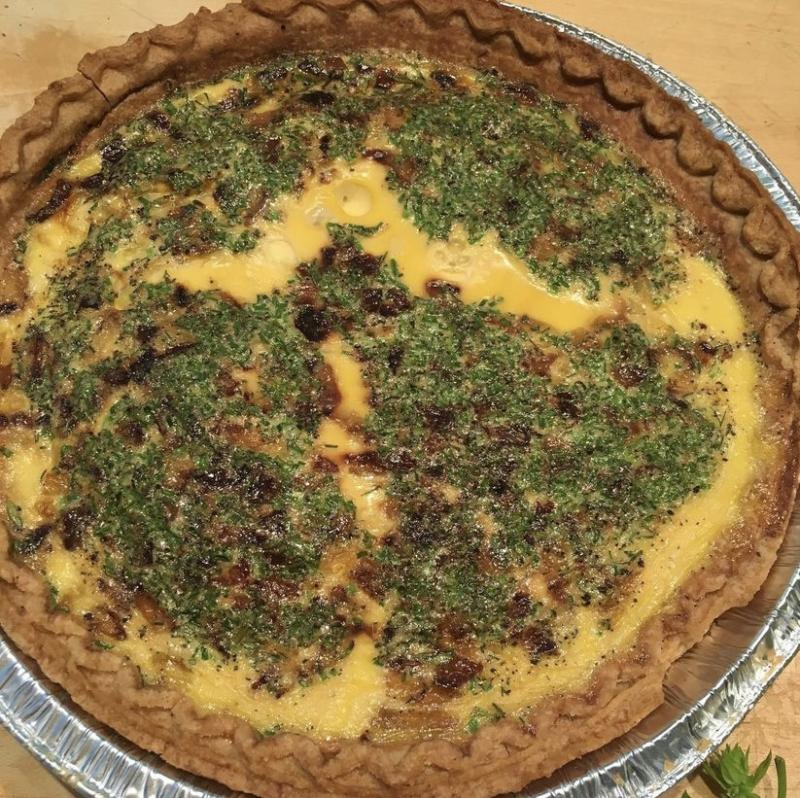 Green crab quiche. (Photo courtesy Rockport Public Library) Green crab quiche. (Photo courtesy Rockport Public Library)