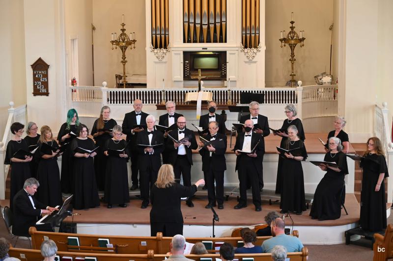 St. Cecilia Chamber Choir. (Photo by Bruce Cowan)
