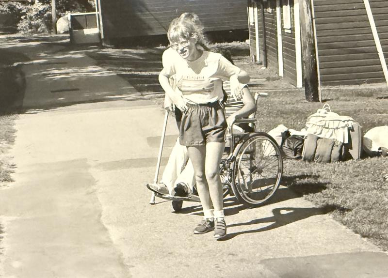 (Then) Kristin Selwood of Winthrop. (Photo courtesy Pine Tree Camp) (Then) Kristin Selwood of Winthrop. (Photo courtesy Pine Tree Camp)