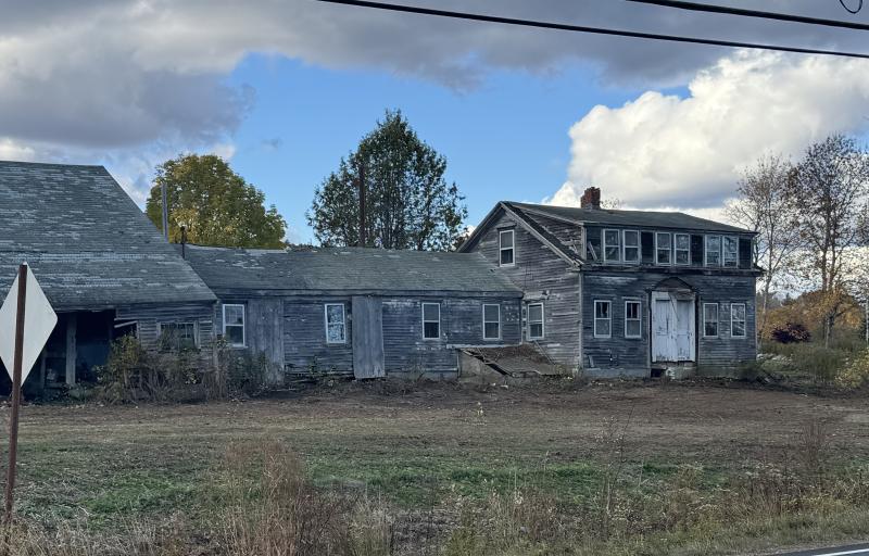 The former home of Raymond Oxton on Atlantic Highway. (Photo by Ed O’Brien) Home