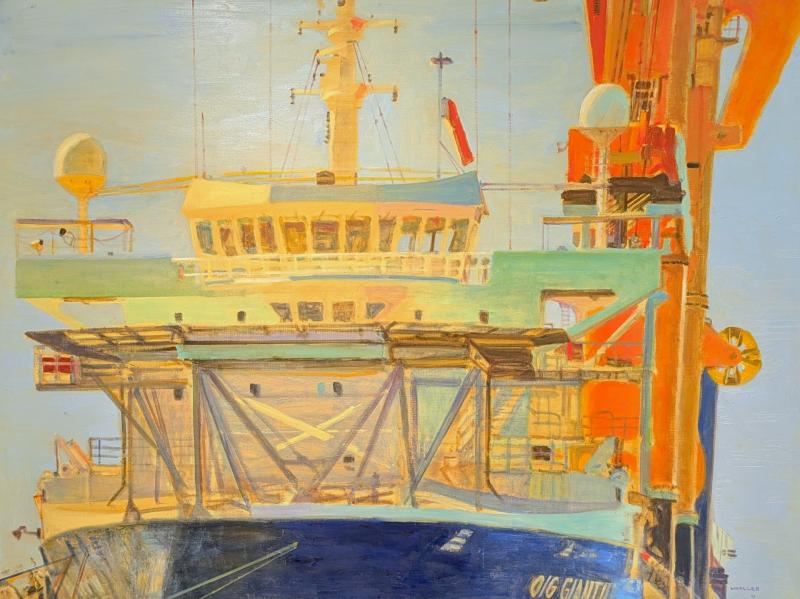 ARTinME Third Place: Laura Waller's "OIG Giant II No. 5." Courtesy of Lauren Palmer, BRAF