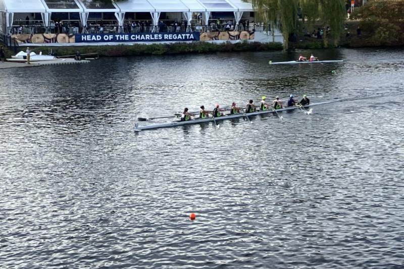 Mixed Eight: Marnie Read, Grace Doolen, Leslie Forand, Amy Mitchell, Jake Roux, Mark McAllister, Robert Wickenden, Cabot Adams, cox Kali Brown. (Photo courtesy Megunticook Rowing)
(Photo courtesy Megunticook Rowing)
