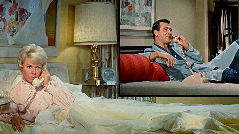 Doris Day and Rock Hudson in a scene from Pillow Talk. (Photo courtesy Strand Theatre) Doris Day and Rock Hudson in a scene from Pillow Talk. (Photo courtesy Strand Theatre)