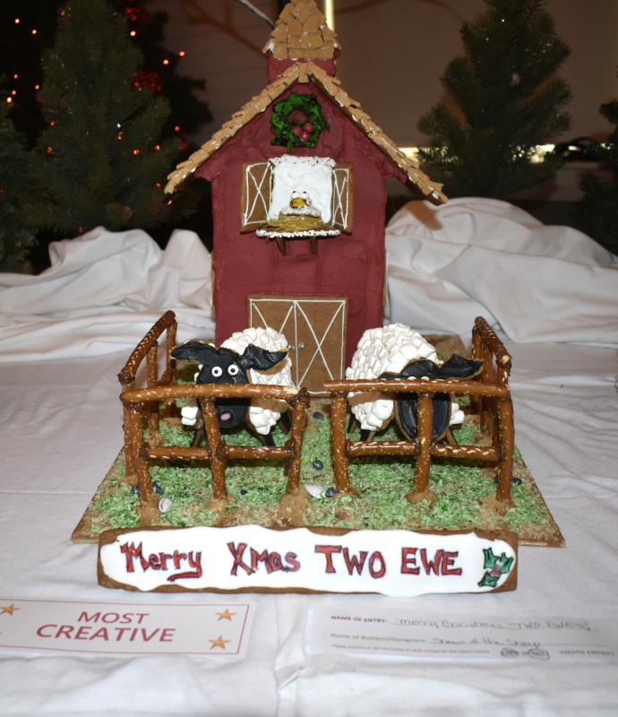Shawn of the Sheep: Most Creative - "Merry Christmas Two Ewes."