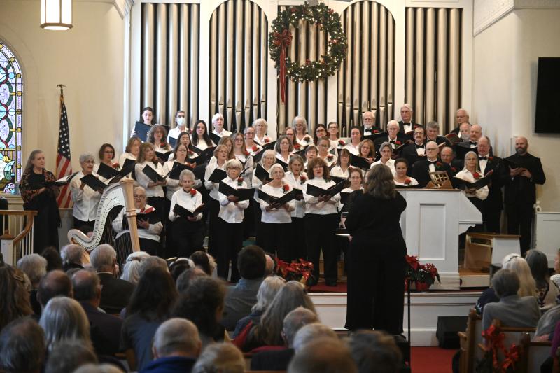Sheepscot Chorus in a church