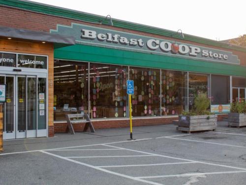 Belfast Community Co-op early morning September 2022